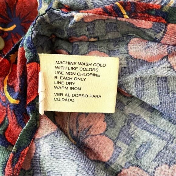 Morro Bay Floral Button Down - Picture 4 of 4